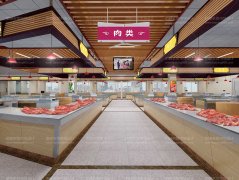 農貿市場設計之凍鮮肉的儲存與銷售
