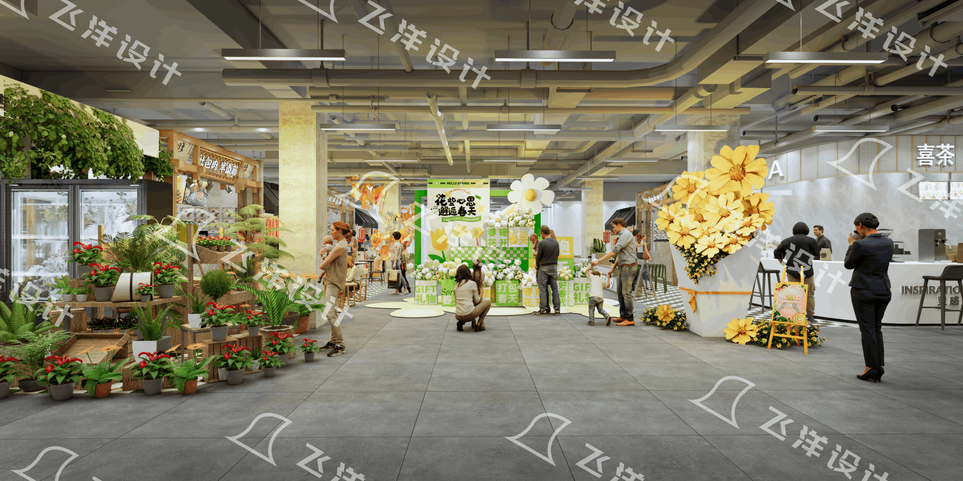 設計案例：阿克蘇名人名街農貿市場