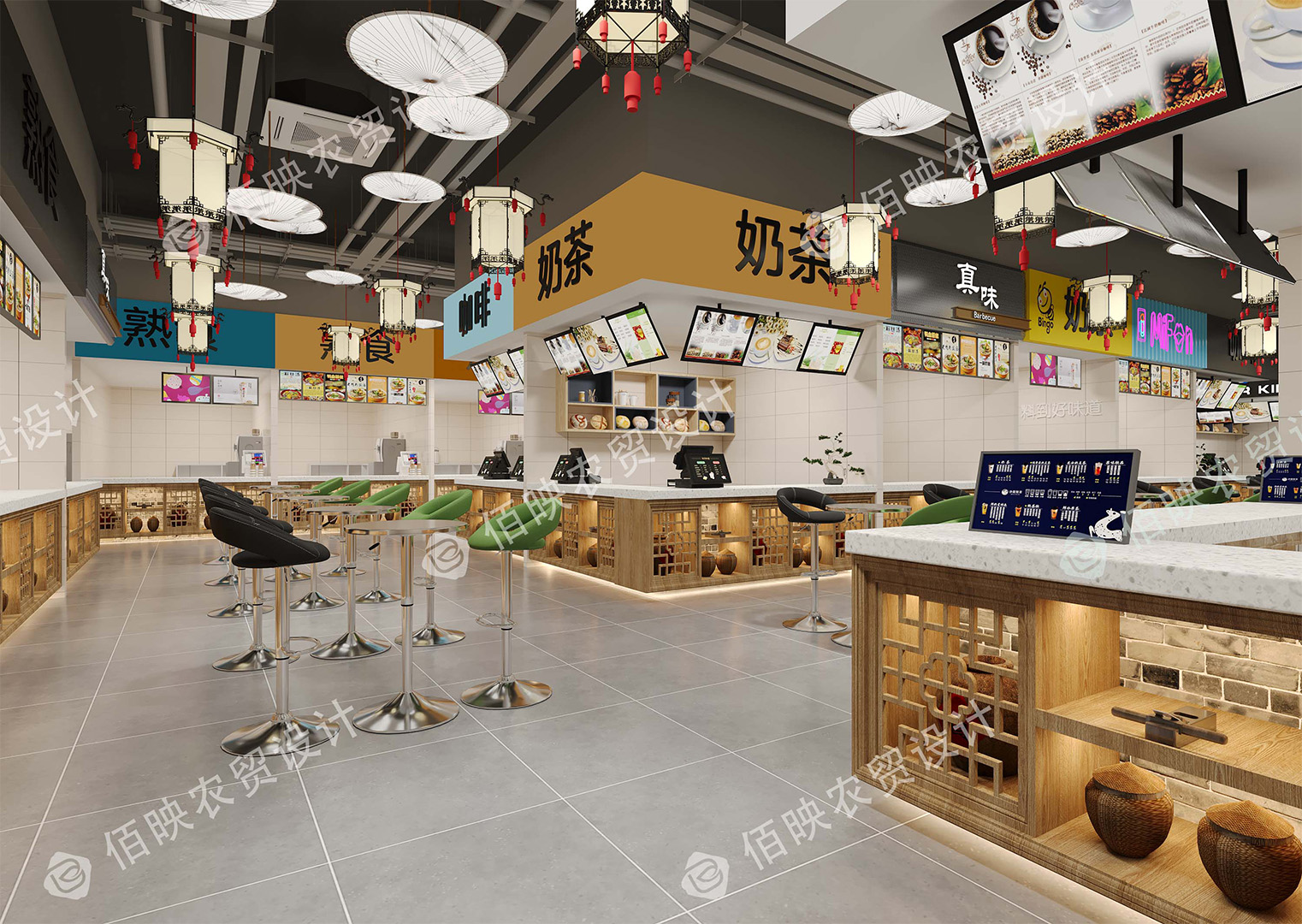 如何設計具有地方特色和民俗文化的菜市場攤位