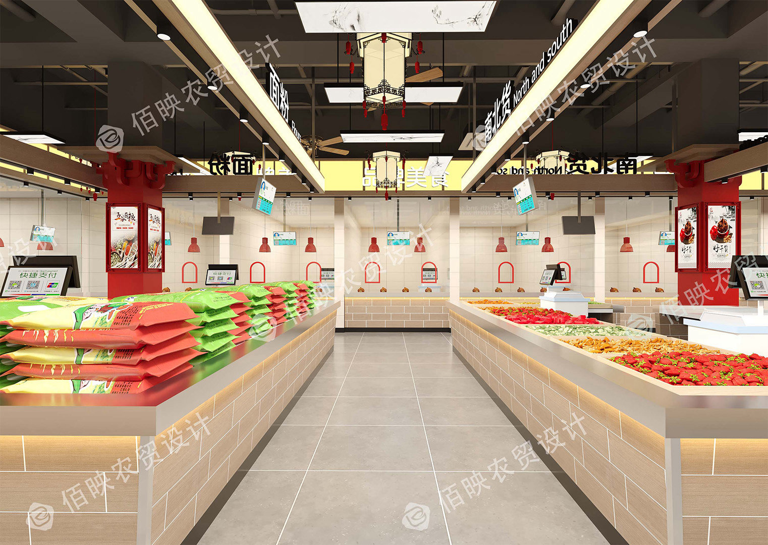 這些菜市場干果攤位設計的要點你知道嗎？