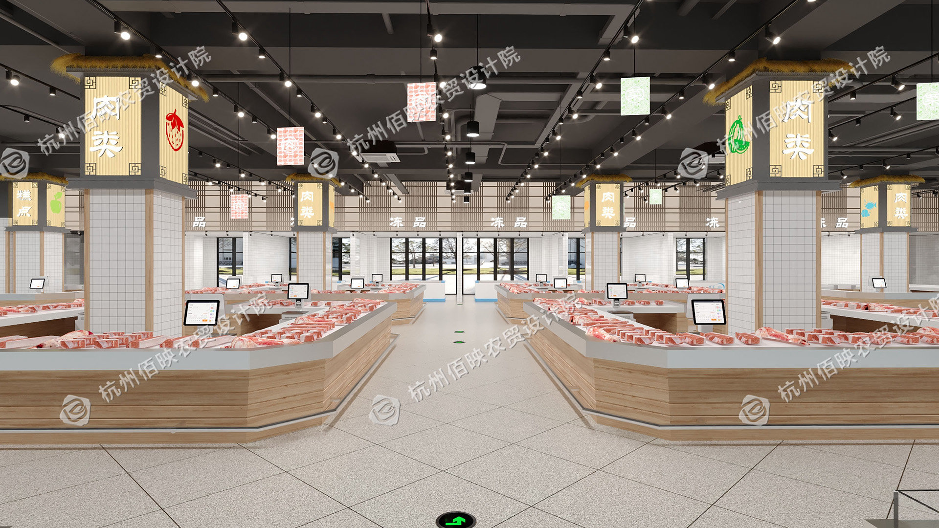 智慧農貿市場設計中的健康追溯與食品安全保障