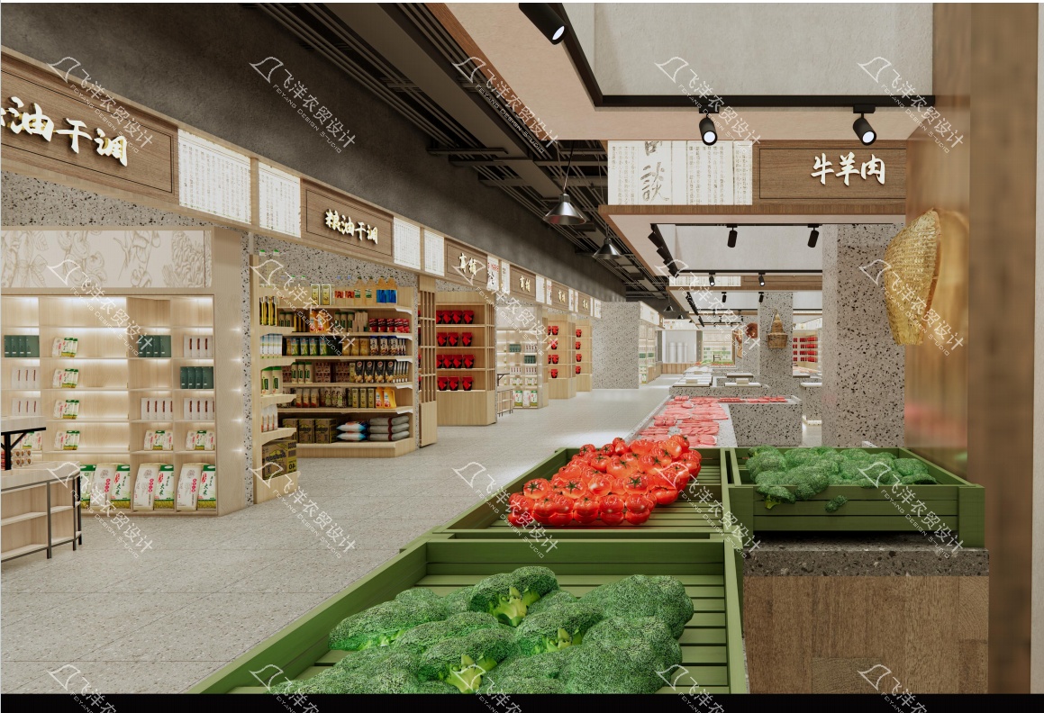 菜市場改造設計_飛洋菜市場設計